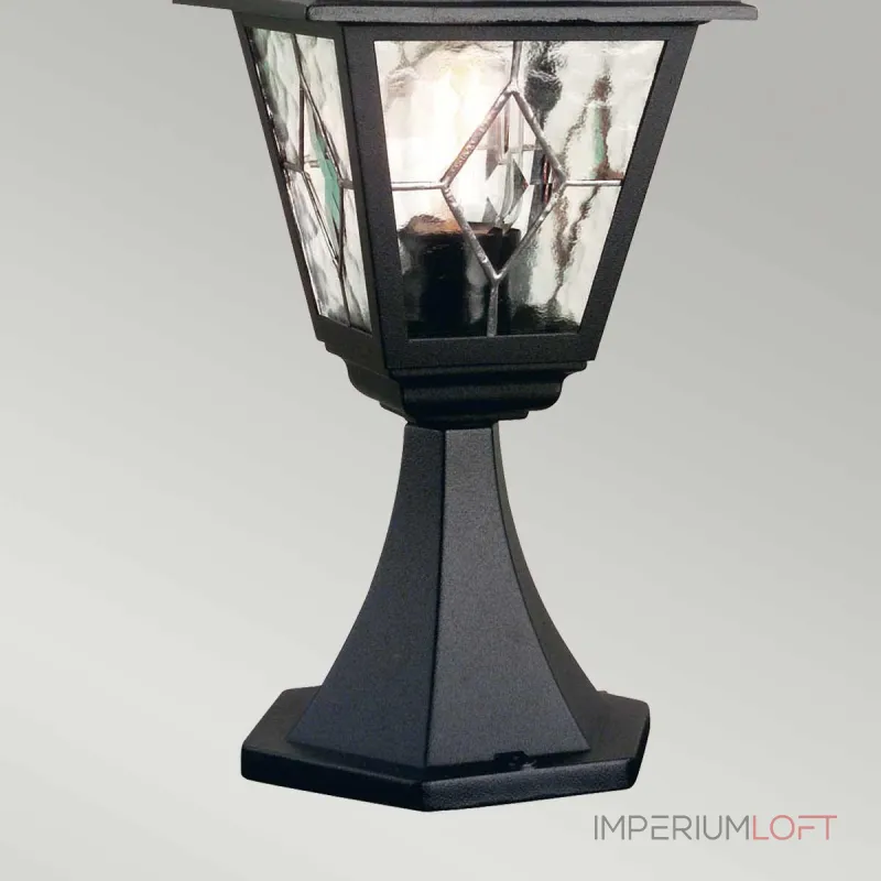 Фонарь-пьедестал Elstead Lighting Norfolk NR3-BLK Фонарь-пьедестал Elstead Lighting Norfolk NR3-BLK