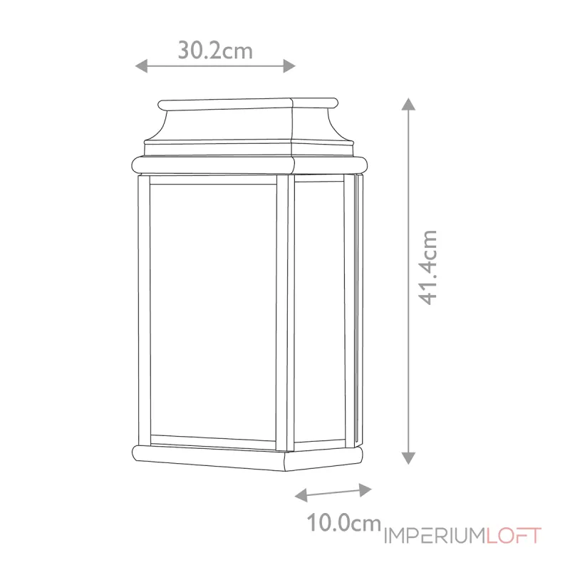 Настенный фонарь Elstead Lighting St martins ST-MARTINS-L-BR