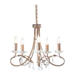 Люстра Elstead Lighting Christina CRT5-SILVER-GOLD