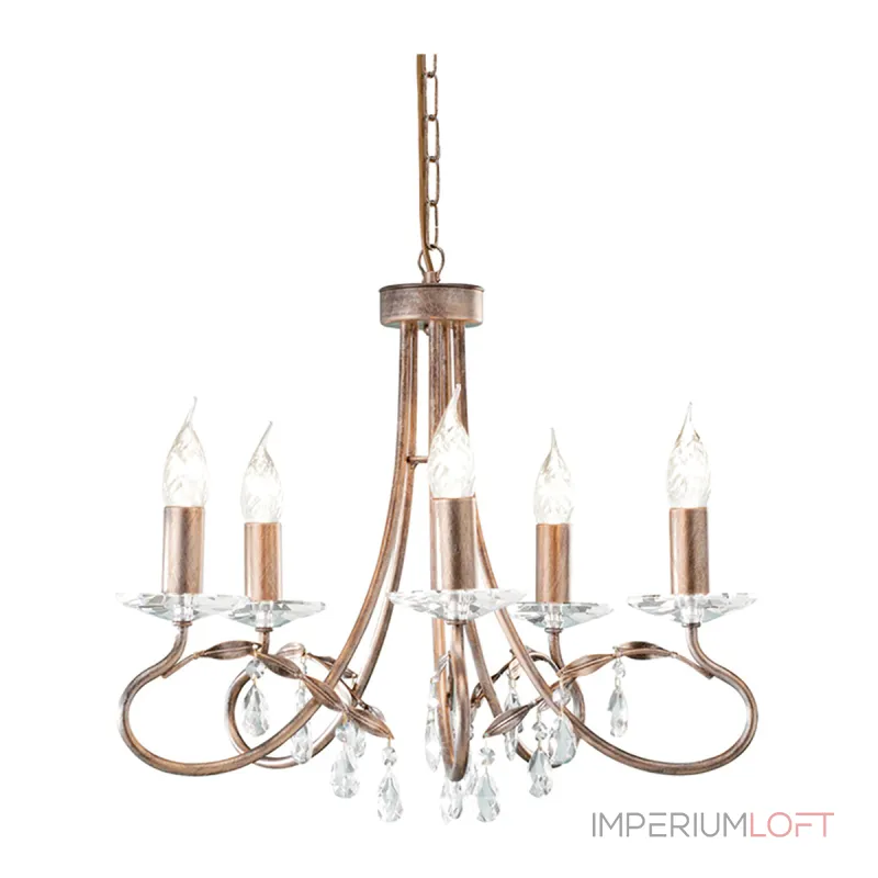 Люстра Elstead Lighting Christina CRT5-SILVER-GOLD