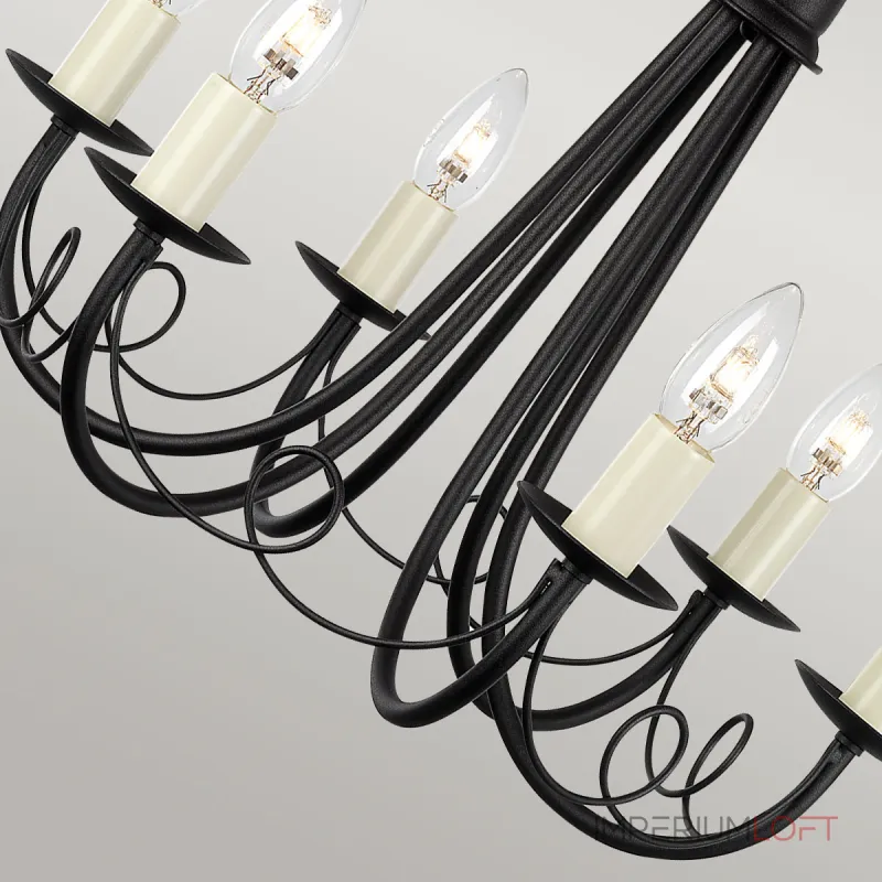 Люстра Elstead Lighting Minster MN6-BLACK Люстра Elstead Lighting Minster MN6-BLACK