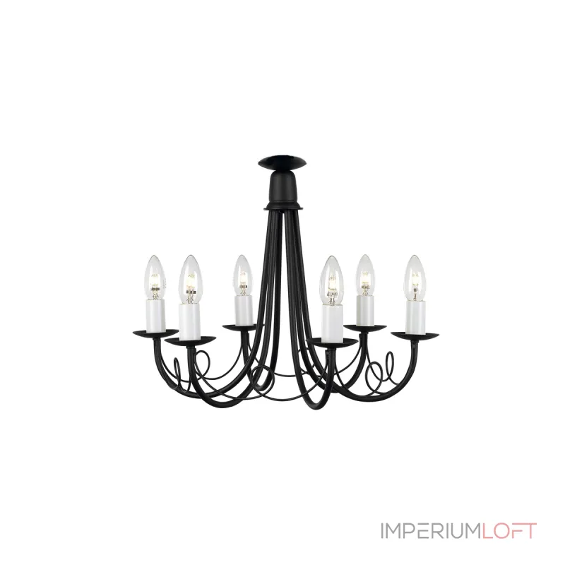 Люстра Elstead Lighting Minster MN6-BLACK Люстра Elstead Lighting Minster MN6-BLACK