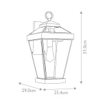 Настенный фонарь Quoizel Ravine QZ-RAVINE2-L