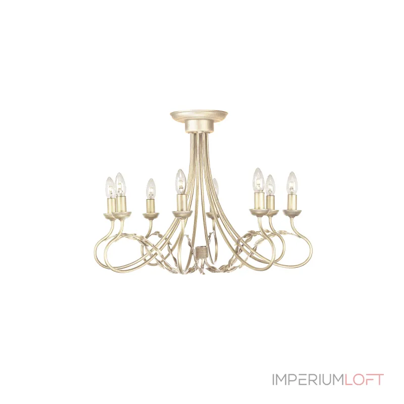 Люстра Elstead Lighting Olivia OV8-IVORY-GOLD Люстра Elstead Lighting Olivia OV8-IVORY-GOLD