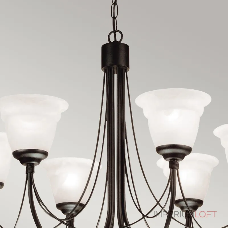 Люстра Elstead Lighting Carisbrooke CB6-BLACK
