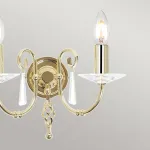 Бра Elstead Lighting Aegean AG2-POL-BRASS