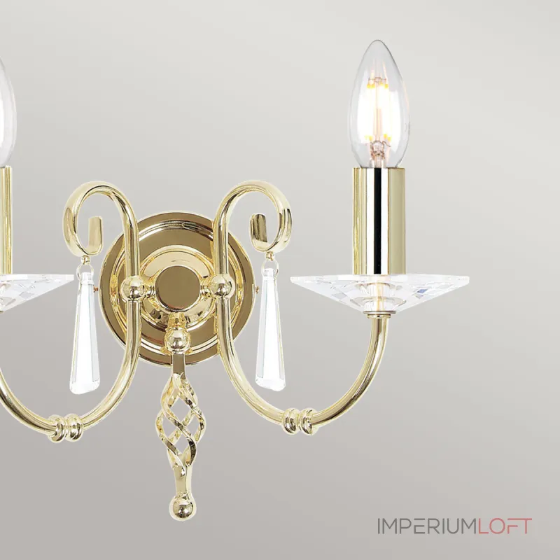 Бра Elstead Lighting Aegean AG2-POL-BRASS Бра Elstead Lighting Aegean AG2-POL-BRASS