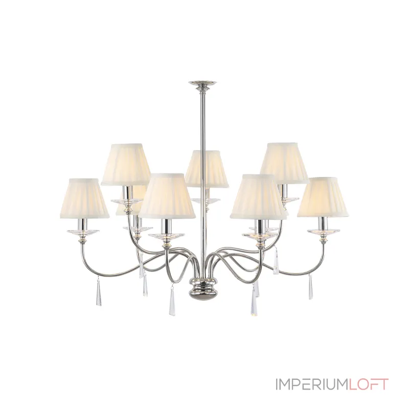 Люстра Elstead Lighting Finsbury park FP9-POL-NICKEL