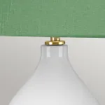 Настольная лампа Elstead Lighting Isla ISLA-AB-TL-GREEN