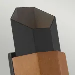 Настенный фонарь Quoizel Chasm QZ-CHASM-M-BKW