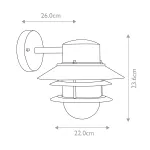 Настенный фонарь Elstead Lighting Copenhagen COPENHAGEN-BK