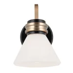 Бра для ванных комнат Kichler Farum KL-FARUM1-BK-CPZ