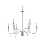 Люстра Elstead Lighting Finsbury park FP9-POL-NICKEL