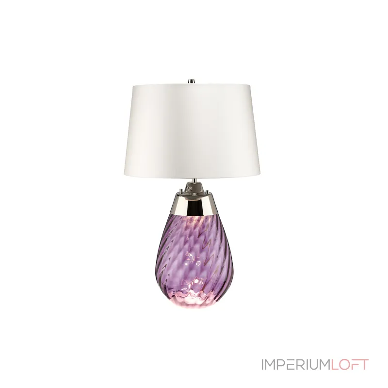 Настольная лампа Elstead Lighting Lena small LENA-TL-S-PLUM-OWSS Настольная лампа Elstead Lighting Lena small LENA-TL-S-PLUM-OWSS