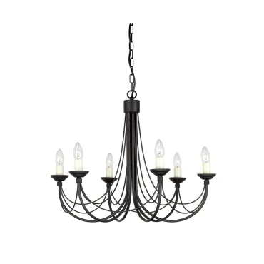 Люстра Elstead Lighting Carisbrooke CB6-BLACK