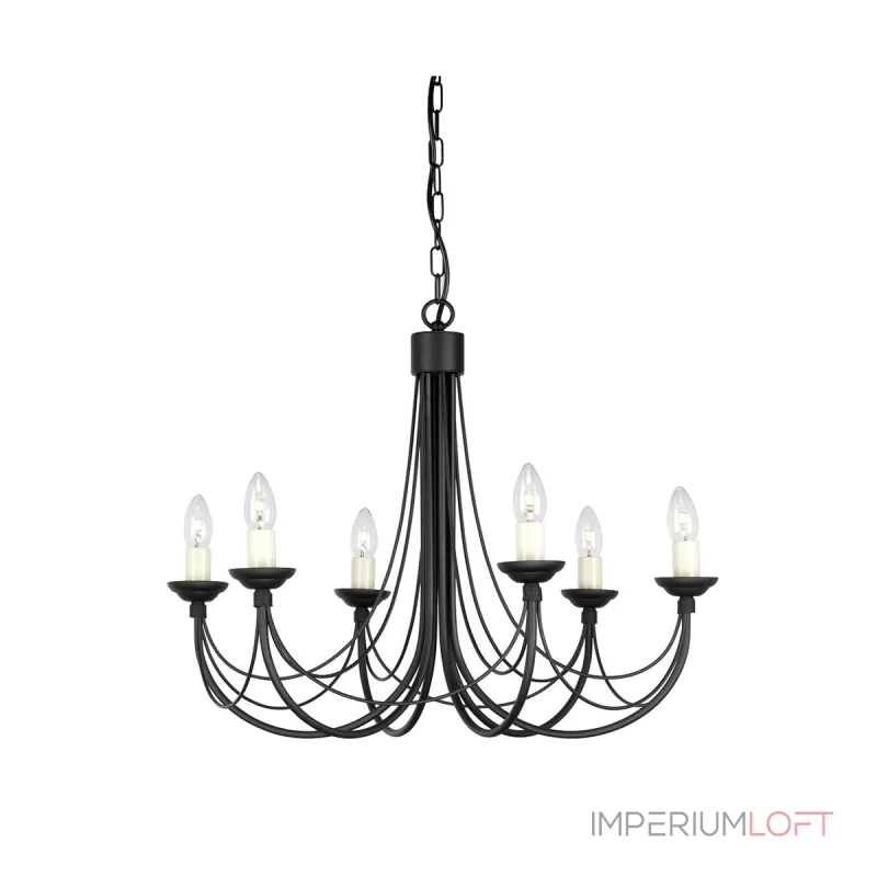 Люстра Elstead Lighting Carisbrooke CB6-BLACK
