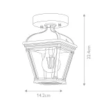 Потолочный фонарь Elstead Lighting Bayview BAYVIEW-PORCH-BK