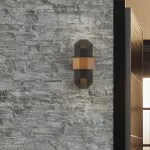 Настенный фонарь Quoizel Chasm QZ-CHASM-M-BKW