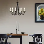 Люстра Elstead Lighting Minster MN6-BLACK