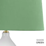 Настольная лампа Elstead Lighting Isla ISLA-AB-TL-GREEN