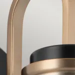 Бра для ванных комнат Kichler Farum KL-FARUM1-BK-CPZ
