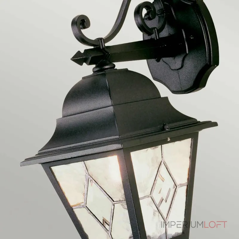 Настенный фонарь Elstead Lighting Norfolk NR2-BLK