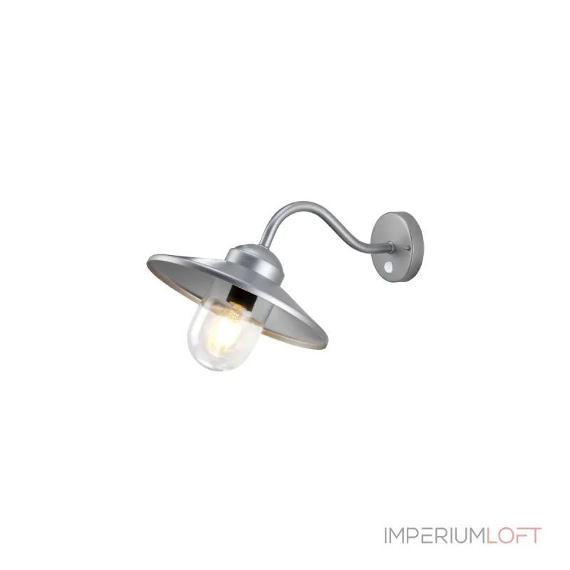 Настенный фонарь Elstead Lighting Klampenborg KLAMPENBORG-PIR-SIL