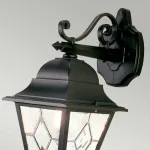Настенный фонарь Elstead Lighting Norfolk NR2-BLK