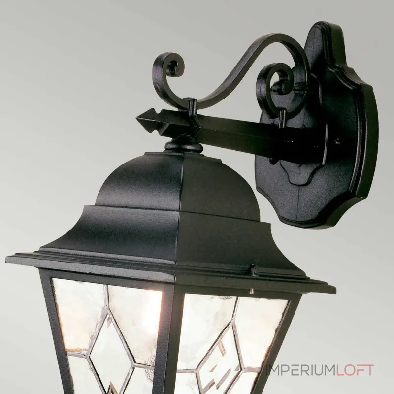Настенный фонарь Elstead Lighting Norfolk NR2-BLK