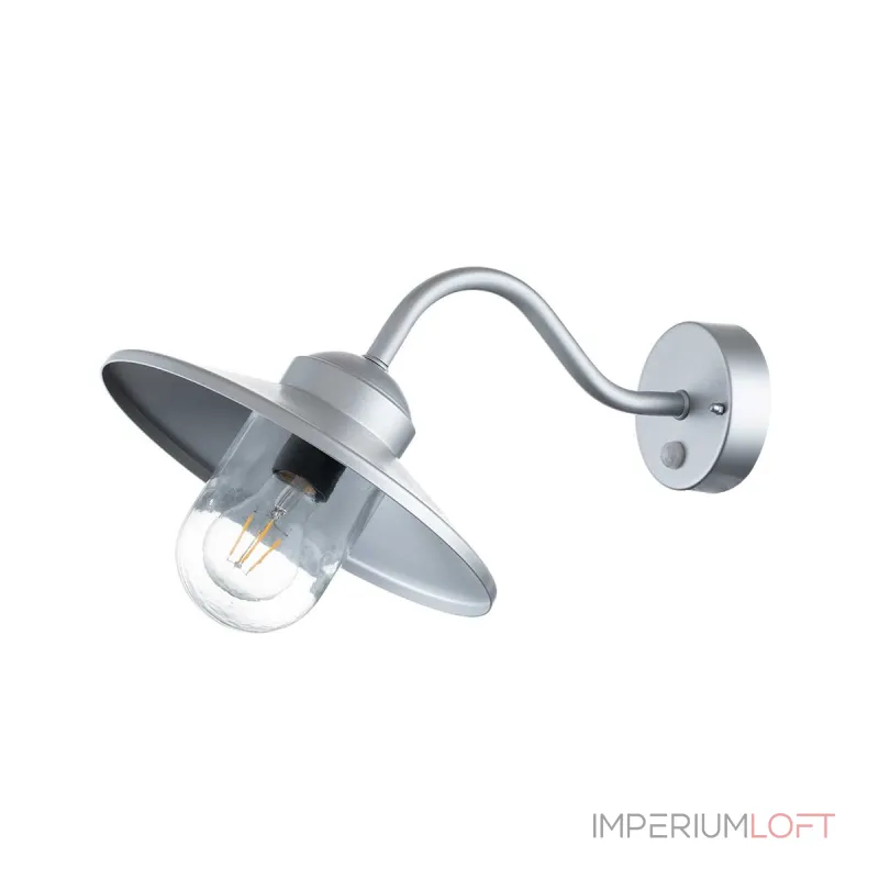 Настенный фонарь Elstead Lighting Klampenborg KLAMPENBORG-PIR-SIL