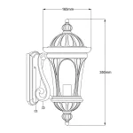 Настенный фонарь Elstead Lighting New england NE1-S