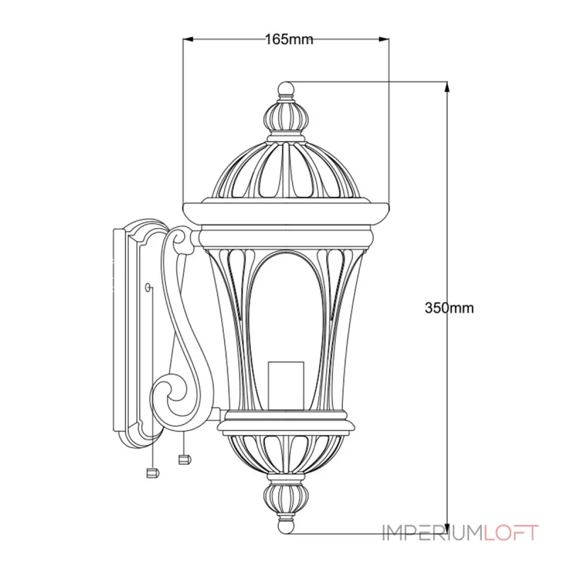 Настенный фонарь Elstead Lighting New england NE1-S