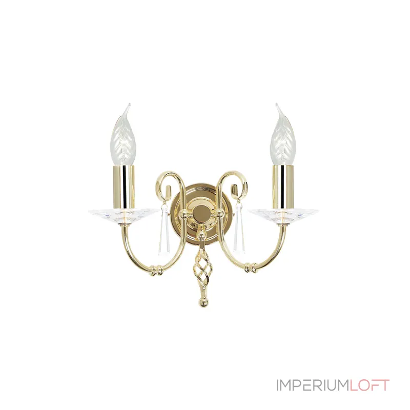 Бра Elstead Lighting Aegean AG2-POL-BRASS Бра Elstead Lighting Aegean AG2-POL-BRASS