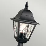 Фонарь-пьедестал Elstead Lighting Norfolk NR3-BLK