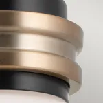 Бра для ванных комнат Kichler Farum KL-FARUM1-BK-CPZ