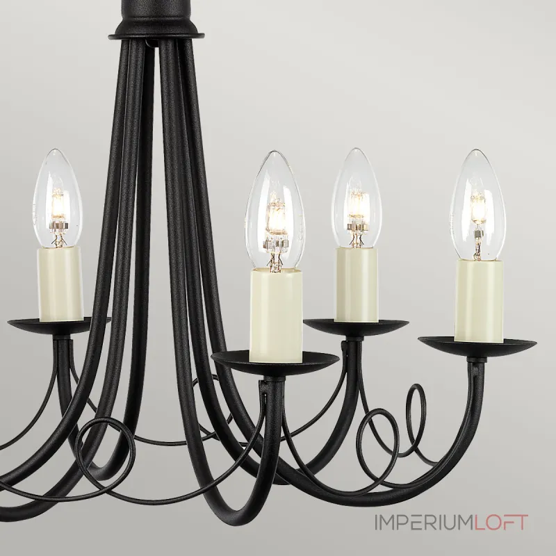 Люстра Elstead Lighting Minster MN6-BLACK Люстра Elstead Lighting Minster MN6-BLACK