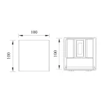Настенный фонарь Natural Concepts Dwell NC-003059-SB
