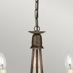 Люстра Elstead Lighting Minster MN3-BLK-GOLD