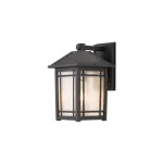 Настенный фонарь Quoizel Cedar point QZ-CEDAR-POINT-M-BK
