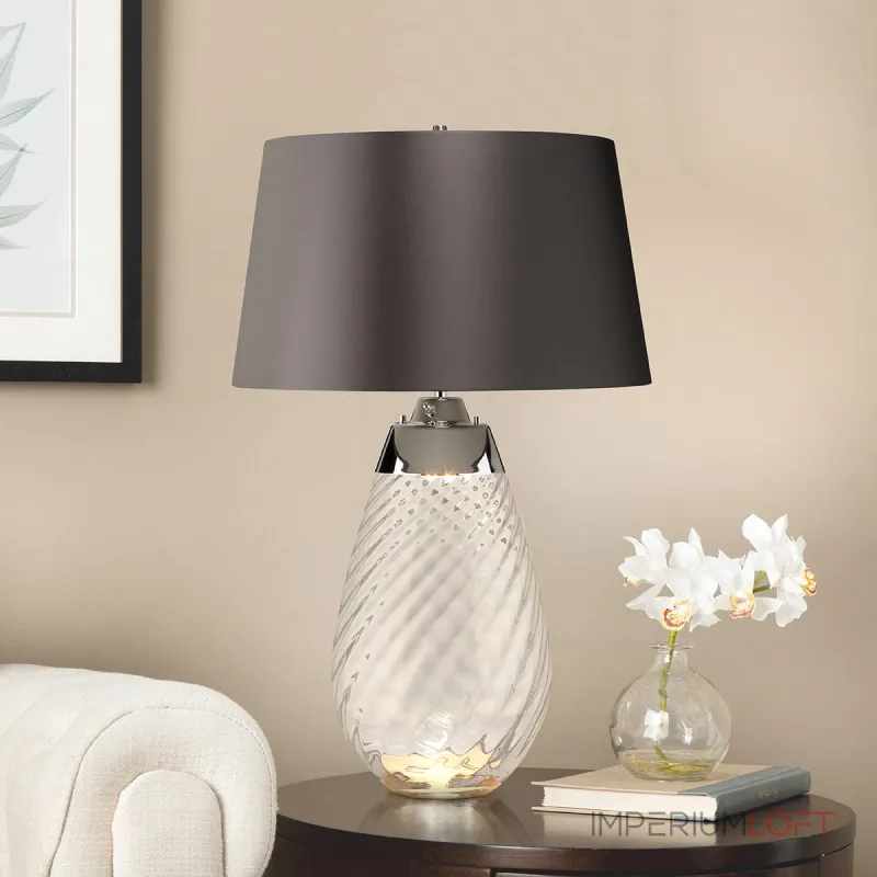 Настольная лампа Elstead Lighting Lena large LENA-TL-L-SMOKE