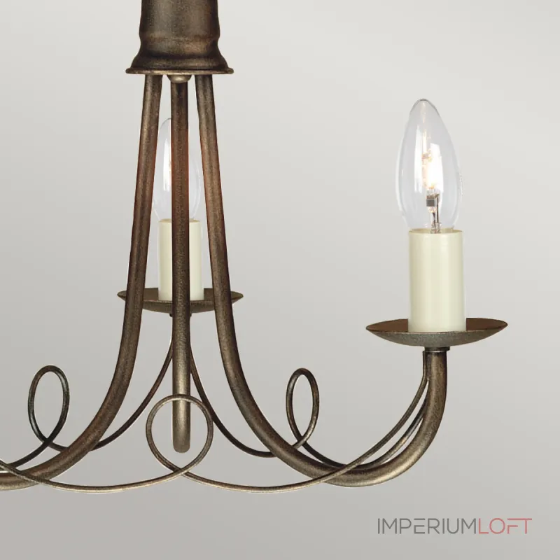 Люстра Elstead Lighting Minster MN3-BLK-GOLD Люстра Elstead Lighting Minster MN3-BLK-GOLD