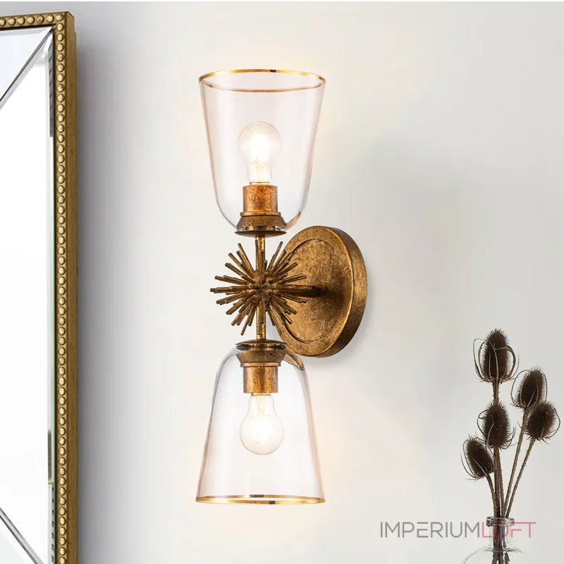 Бра Elstead Lighting Staring STARING-2WB-DG-CLEAR