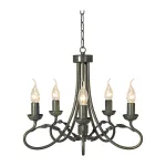 Люстра Elstead Lighting Olivia OV5-BLK-GOLD