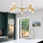 Люстра Elstead Lighting Marvele MARVELE10-AB-OPAL