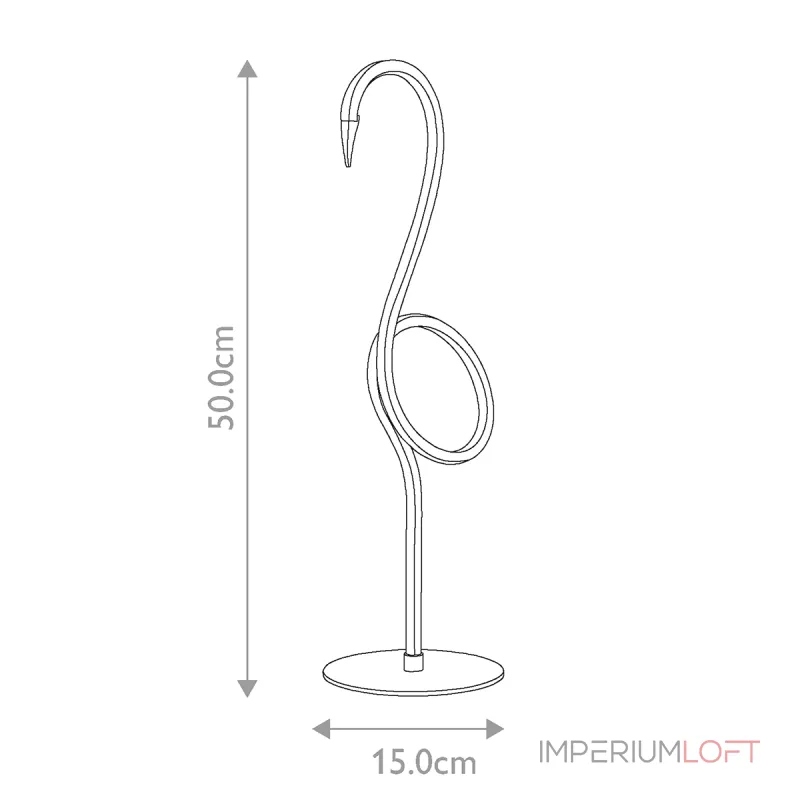 Настольная лампа Elstead Lighting Flamingo FLAMINGO-TL-BLK Настольная лампа Elstead Lighting Flamingo FLAMINGO-TL-BLK