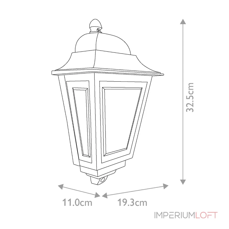 Настенный фонарь Elstead Lighting Deco lane DECO-LANE7-BLACK