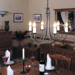Люстра Elstead Lighting Minster MN6-BLK-GOLD