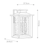 Настенный фонарь Quoizel Wakefield QZ-WAKEFIELD-L-TBK