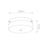 Потолочный светильник для ванной комнаты Elstead Lighting Tamar TAMAR-F-L-PG