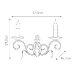 Бра Elstead Lighting Amarilli AML2-BRONZE